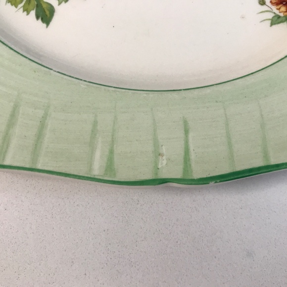 Vintage H&K Tunstall China Square Luncheon 8.75” Salad Cake Plate - Picture 3 of 7